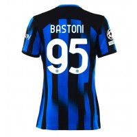 Maglie da calcio Inter Milan Alessandro Bastoni #95 Prima Maglia Femminile 2023-24 Manica Corta